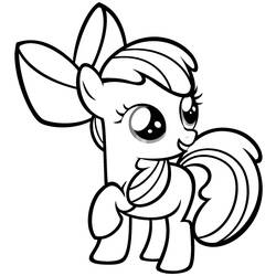 Coloring page: Pony (Animals) #17831 - Free Printable Coloring Pages