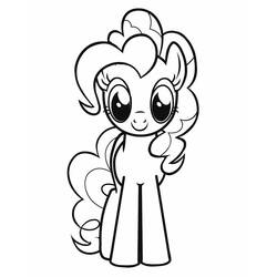 Coloring page: Pony (Animals) #17850 - Free Printable Coloring Pages