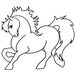 Coloring page: Pony (Animals) #17855 - Free Printable Coloring Pages