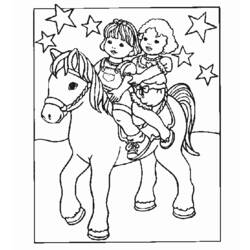 Coloring page: Pony (Animals) #17859 - Free Printable Coloring Pages