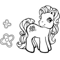 Coloring page: Pony (Animals) #17862 - Free Printable Coloring Pages