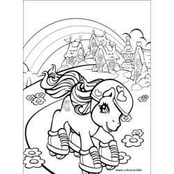 Coloring page: Pony (Animals) #17864 - Free Printable Coloring Pages