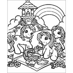 Coloring page: Pony (Animals) #17868 - Free Printable Coloring Pages
