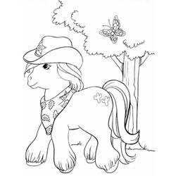 Coloring page: Pony (Animals) #17869 - Free Printable Coloring Pages