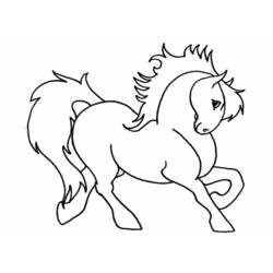 Coloring page: Pony (Animals) #17881 - Free Printable Coloring Pages