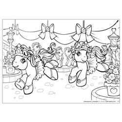 Coloring page: Pony (Animals) #17892 - Free Printable Coloring Pages