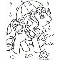 Coloring page: Pony (Animals) #17899 - Free Printable Coloring Pages