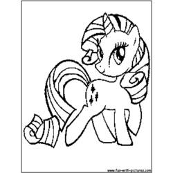 Coloring page: Pony (Animals) #17908 - Free Printable Coloring Pages