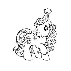 Coloring page: Pony (Animals) #17910 - Printable coloring pages