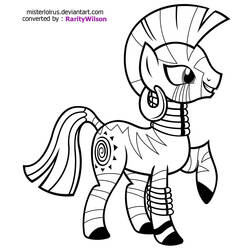 Coloring page: Pony (Animals) #17912 - Free Printable Coloring Pages