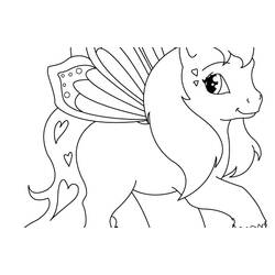 Coloring page: Pony (Animals) #17914 - Printable coloring pages