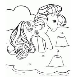 Coloring page: Pony (Animals) #17918 - Free Printable Coloring Pages