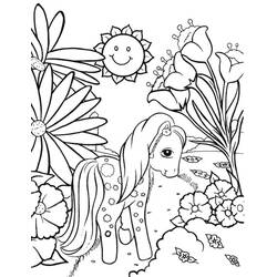 Coloring page: Pony (Animals) #17921 - Free Printable Coloring Pages