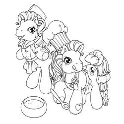 Coloring page: Pony (Animals) #17927 - Free Printable Coloring Pages