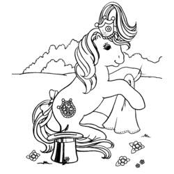 Coloring page: Pony (Animals) #17930 - Free Printable Coloring Pages