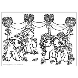 Coloring page: Pony (Animals) #17936 - Free Printable Coloring Pages