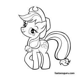 Coloring page: Pony (Animals) #17937 - Free Printable Coloring Pages
