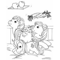 Coloring page: Pony (Animals) #17941 - Free Printable Coloring Pages