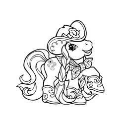 Coloring page: Pony (Animals) #17945 - Free Printable Coloring Pages