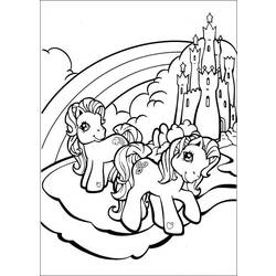 Coloring page: Pony (Animals) #17947 - Free Printable Coloring Pages