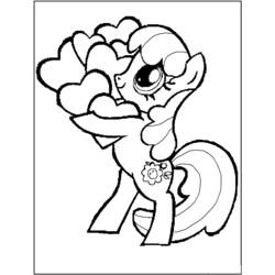 Coloring page: Pony (Animals) #17950 - Free Printable Coloring Pages