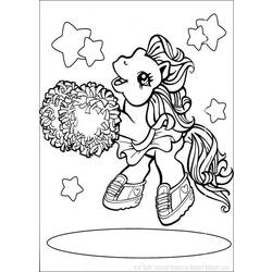 Coloring page: Pony (Animals) #17959 - Free Printable Coloring Pages