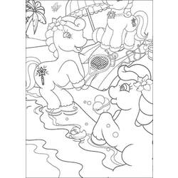 Coloring page: Pony (Animals) #17983 - Free Printable Coloring Pages