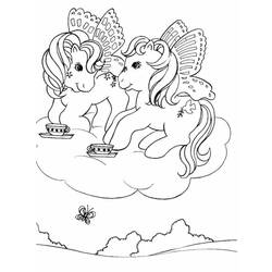 Coloring page: Pony (Animals) #17995 - Free Printable Coloring Pages