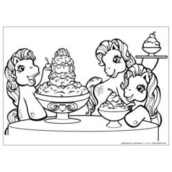 Coloring page: Pony (Animals) #18012 - Free Printable Coloring Pages