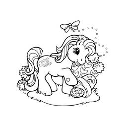 Coloring page: Pony (Animals) #18013 - Printable coloring pages