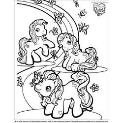 Coloring page: Pony (Animals) #18014 - Free Printable Coloring Pages