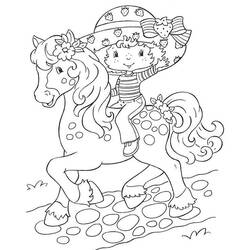 Coloring page: Pony (Animals) #18015 - Free Printable Coloring Pages