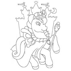 Coloring page: Pony (Animals) #18019 - Free Printable Coloring Pages