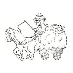 Pony (Animals) coloring page #210330 to print and color
