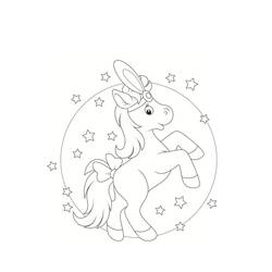 Pony (Animals) coloring page #210337 to print and color