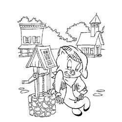 Coloring page: Pork (Animals) #17635 - Free Printable Coloring Pages