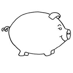 Coloring page: Pork (Animals) #17654 - Free Printable Coloring Pages