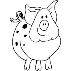 Coloring page: Pork (Animals) #17699 - Printable coloring pages