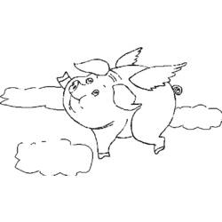 Coloring page: Pork (Animals) #17816 - Free Printable Coloring Pages