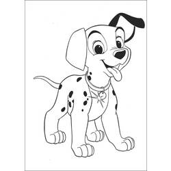 Coloring page: Puppy (Animals) #2916 - Free Printable Coloring Pages