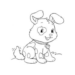 Coloring page: Puppy (Animals) #2958 - Printable coloring pages