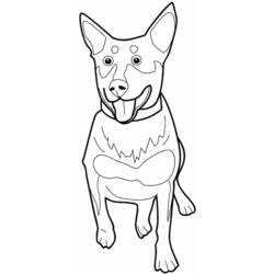 Coloring page: Puppy (Animals) #2974 - Free Printable Coloring Pages