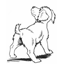 Coloring page: Puppy (Animals) #2988 - Free Printable Coloring Pages