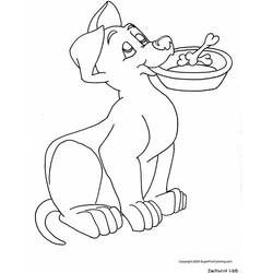 Coloring page: Puppy (Animals) #3006 - Free Printable Coloring Pages