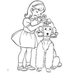 Coloring page: Puppy (Animals) #3040 - Free Printable Coloring Pages