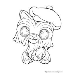 Coloring page: Puppy (Animals) #3056 - Free Printable Coloring Pages