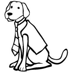 Coloring page: Puppy (Animals) #3079 - Free Printable Coloring Pages