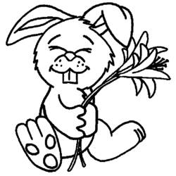 Coloring page: Rabbit (Animals) #9512 - Free Printable Coloring Pages