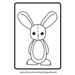 Coloring page: Rabbit (Animals) #9537 - Printable coloring pages
