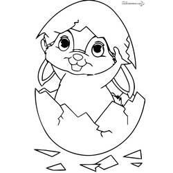 Coloring page: Rabbit (Animals) #9539 - Free Printable Coloring Pages